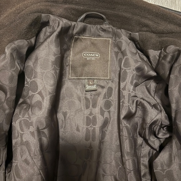 Wool Coach Coat - Picture 2 of 6